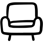 Sofa SVG Icon